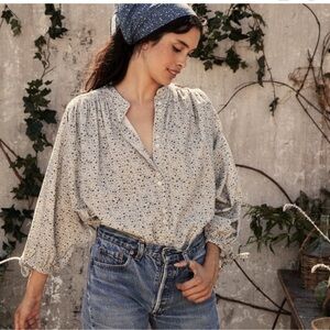 Doen O’Keefe blouse in California Wildflower